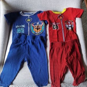 Toddler pajamas **paw patrol**